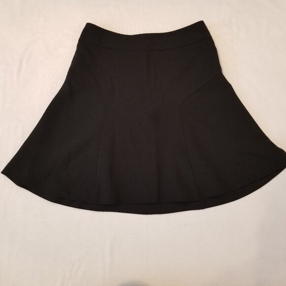 Express Fit and Flare Black Skirt US 2 Short Women's Bottom - Picture 3 of 9